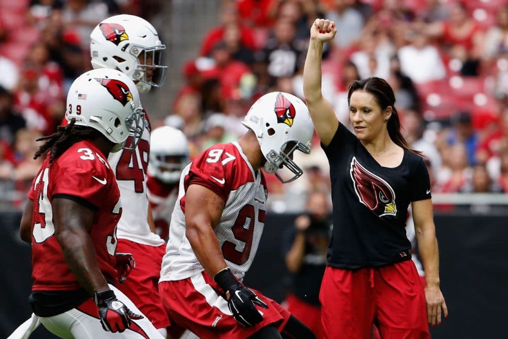 Meet Jen 'Dr. J' Welter, The NFL's First Female Coach | Only A Game