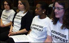 Attendees at a hearing of the House Oversight Committee on Darfur and the Olympics, June 7, 2007 in Washington, DC. (Photo: Genocide Intervention Network)