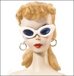 Barbie, 1959. (Photo: Courtesy Mattel.)