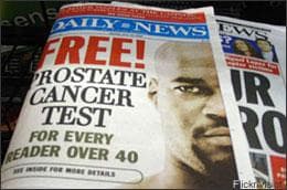 Free Prostate Cancer Test, Flickr/Vidiot