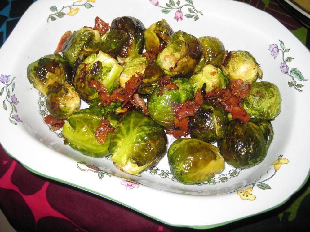 (Kathy Gunst) Roasted brussel sprouts