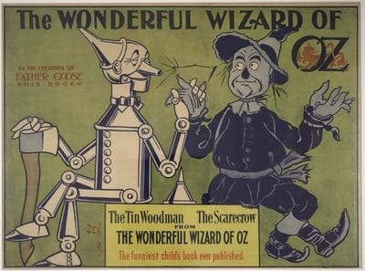 Advertising Poster for &quot;The Wonderful Wizard of Oz,&quot; 1900