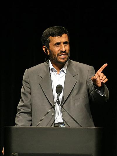 Iranian President Mahmoud Ahmadinejad. (Wikipedia)
