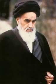 Ayatollah Ruhollah Musavi Khomeini, the 1st Supreme Leader of the Islamic Republic of Iran. (Wikipedia)
