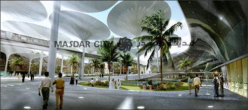 A rendering of Masdar City from the Masdar Initiative website (masdarcity.ae).