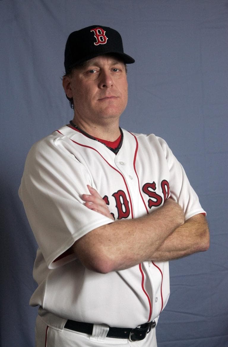 Boston Red Rox pitcher Curt Schiling in February 2008. (Steven Senne/AP, File)