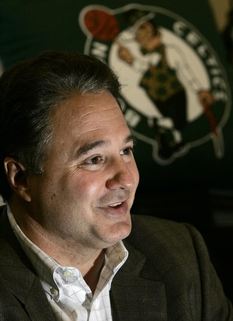 Stephen Pagliuca at the Celtics offices in 2006. (AP)