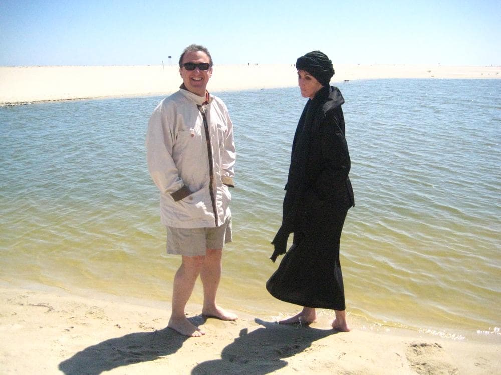 Stef and Margaret Moth in 2008 in Cape Cod.  Moth had checked into hospice in Minnesota, but didn't feel ready to die so went for a vacation.  (Margaret Moth/Stef Kotsonis)