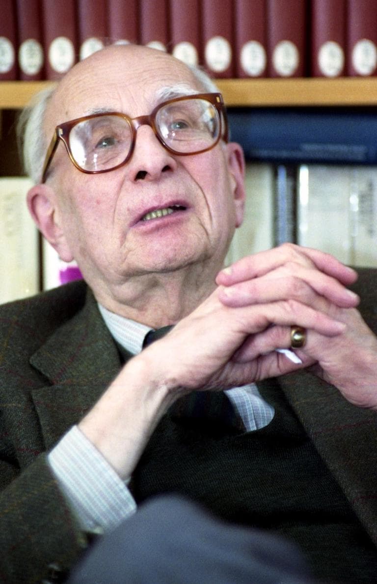 French anthropologist Claude Levi-Strauss, the father of modern anthropology, June 8, 1990, in Paris, France. (AP)