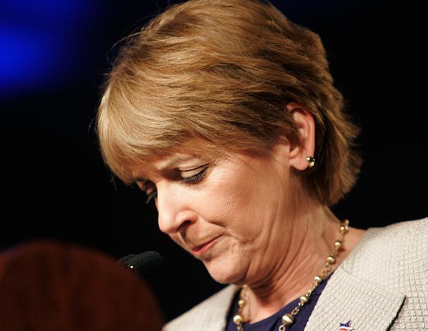Martha Coakley concedes in Boston on Tuesday after losing the special election to fill the U.S. Senate seat left vacant by the death of Sen. Edward M. Kennedy. (AP)