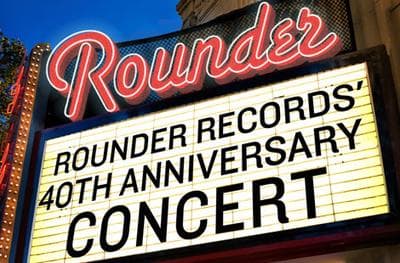 This month local PBS stations will air Rounder Records&#039; 40th anniversary concert, taped at the Grand Ole Opry in Nashville last October (Rounder Records)
