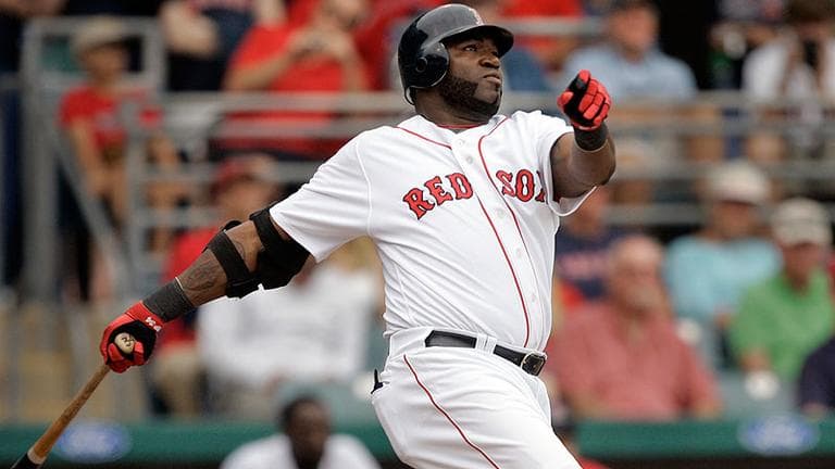 David Ortiz hits a three-run home run during a spring training game on Sunday. Aside from doing &quot;little things&quot; well, analyst Glenn Stout thinks Ortiz&#39;s plate performance is one key to success this season. (AP)