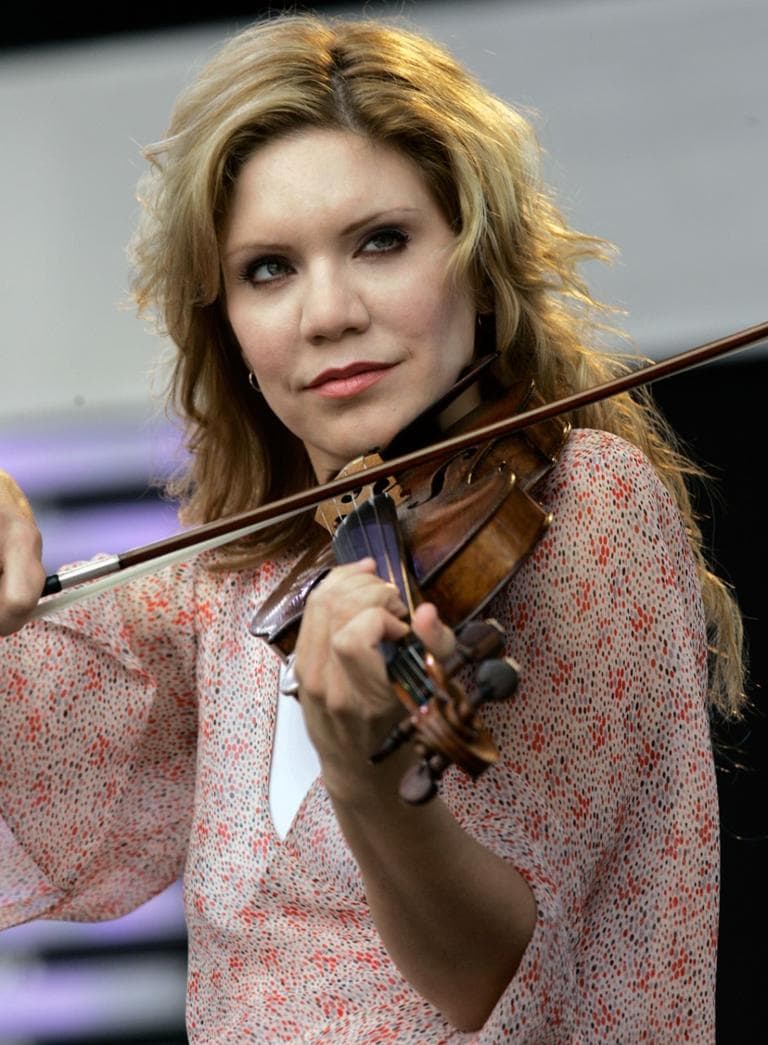 Rounder Records artist Allison Krauss performs at the Crossroads Guitar Festival in Chicago. (AP)