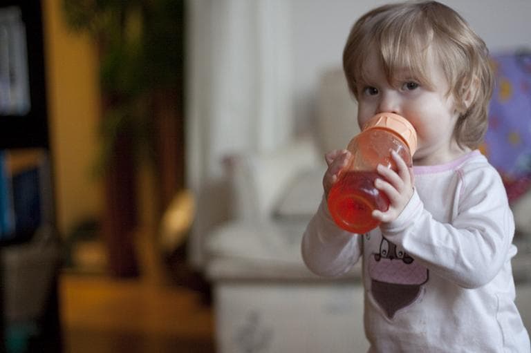Bisphenol A, or BPA, is a chemical in plastic. Massachusetts is weighing a ban on the chemical in children's food and beverage containers. (Jenny Lee Silver via Flickr)