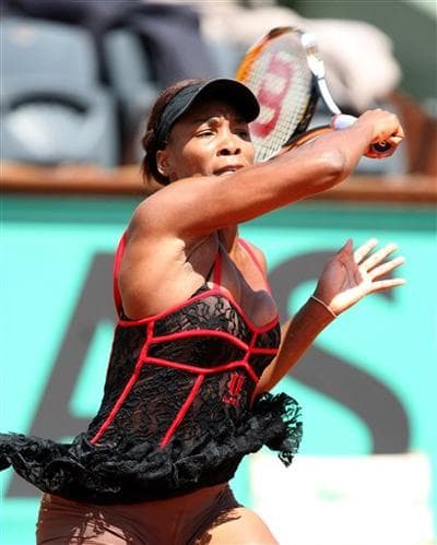 Venus Williams&#039; French Open outfit has garnered negative attention.(AP)