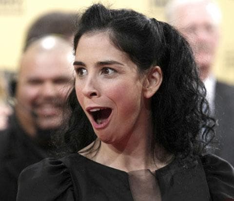Sarah Silverman arrives at the 15th Annual Critics Choice Movie Awards on Jan. 15, 2010, in Los Angeles. (AP)