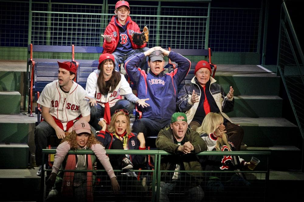 Red Sox fans in the new musical &quot;Johnny Baseball.&quot; (Marcus Stern/American Repertory Theater) 