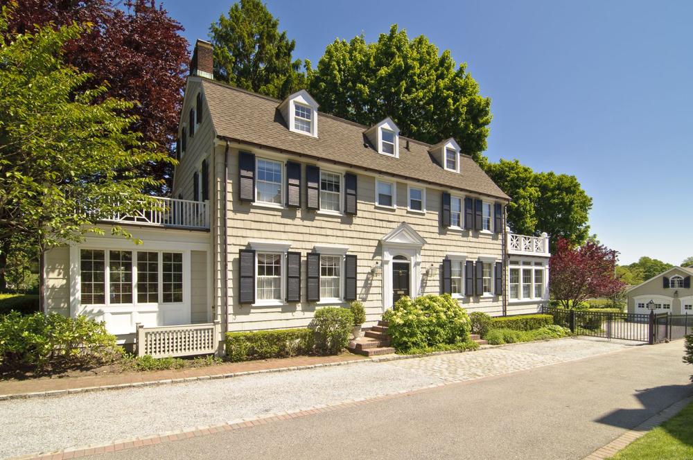 The house made famous in the 1979 film &quot;The Amityville Horror&quot; in Amityville, N.Y. The five-bedroom Dutch Colonial went on the market in May for more than one million. (AP/Daniel Gale Sotheby&#039;s International Realty, Kevin J Wohles) 