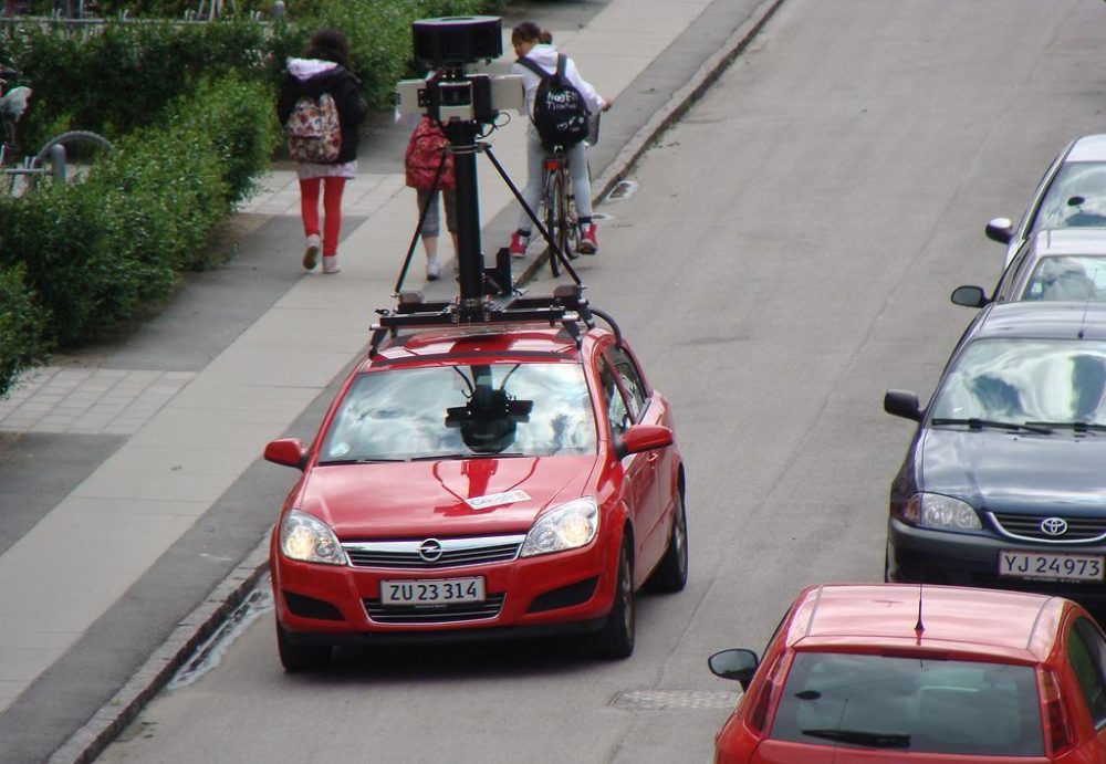 A Google Street View vehicle in Copenhagen (Christian Johannesen/Flickr)