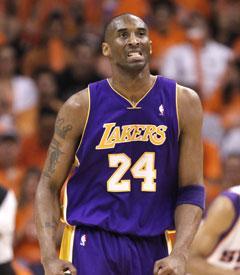 Los Angeles Lakers star Kobe Bryant. (AP)