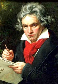 &quot;Ludwig van Beethoven,&quot; by Karl Joseph Stieler (Credit: Art Archive/Beethoven House)