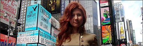 This undated image taken from the Russian social networking website &quot;Odnoklassniki&quot;, shows a woman journalists have identified as Anna Chapman, who appeared at a hearing Monday, June 28, 2010 in New York federal court. (AP)