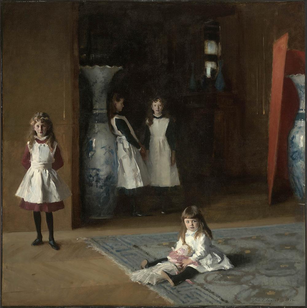 John Singer Sargent&#039;s &quot;The Daughters of Edward Darley Boit.&quot; (Courtesy of Museum of Fine Arts, Boston)