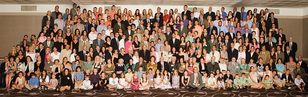 The Rashid family&#039;s 82nd reunion brought together more than 300 family members. Click on photo to see full size version. (Courtesy: Rashid family)