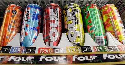 Cans of Four Loko (AP)