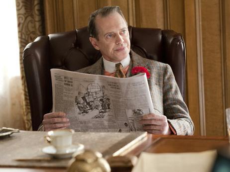 Steve Buscemi plays politician-gangster Nucky Thompson in HBO's &quot;Boardwalk Empire.&quot;  (Abbot Genser/HBO)