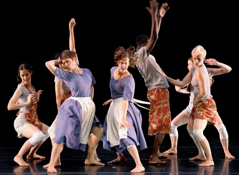 Doug Elkins and Friends performs &quot;FrÃ¤ulein Maria&quot; at the American Dance Festival on July 13, 2009 in Durham, N.C.  (American Dance Festival 2009/Sara D. Davis)