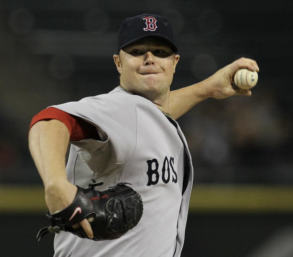 Boston Red Sox starting pitcher Jon Lester delivers during the first inning of a baseball game against the Chicago White Sox on Thursday in Chicago. (AP)