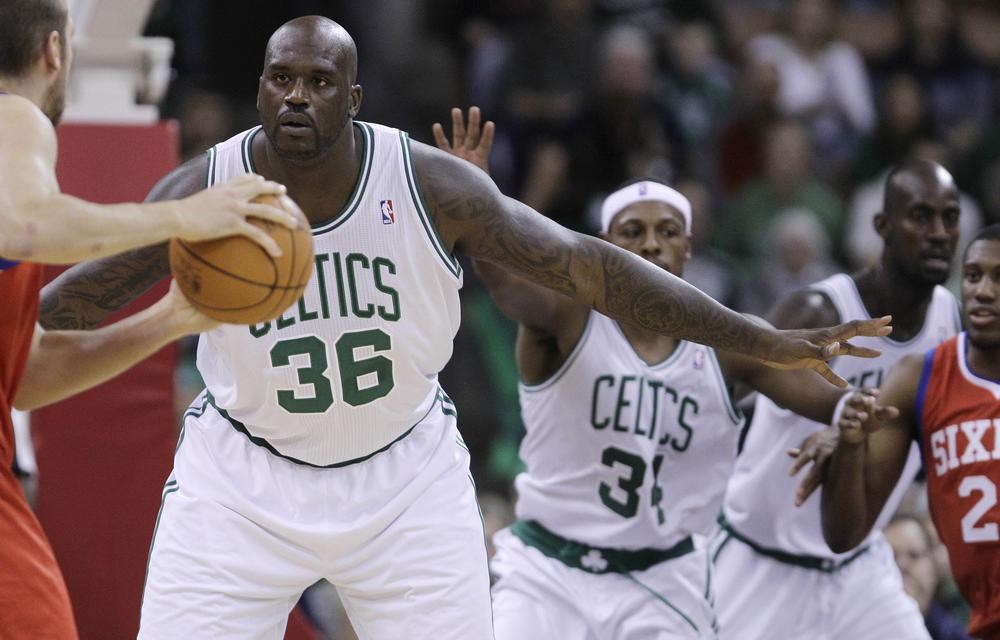 Shaq Makes Celtics' Debut In 93-65 Win Over 76ers