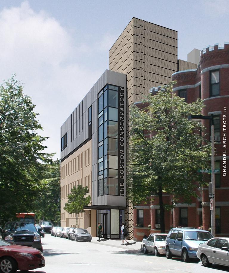 The new Boston Conservatory building (Courtesy)