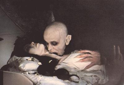 Max Schreck as a vampire in the 1922 film &quot;Nosferatu&quot;