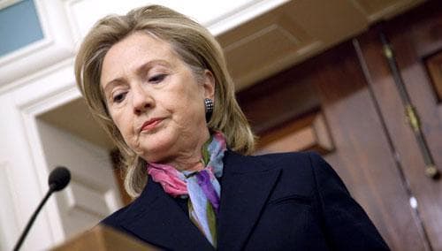 Secretary of State Hillary Clinton makes a statement on the Wikileaks document release, Nov. 29, 2010. (AP)