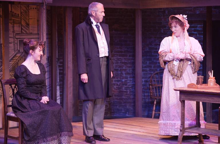 A scene from &quot;The Life and Adventures of Nicholas Nickleby&quot; (Courtesy of the Lyric Stage Company)