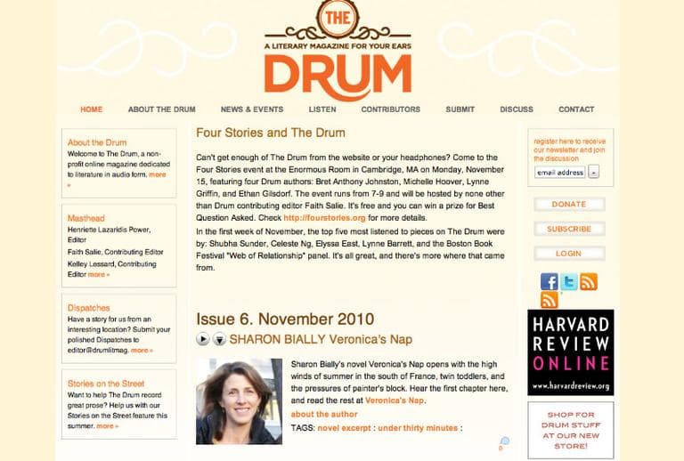 &quot;The Drum&quot; online literary magazine