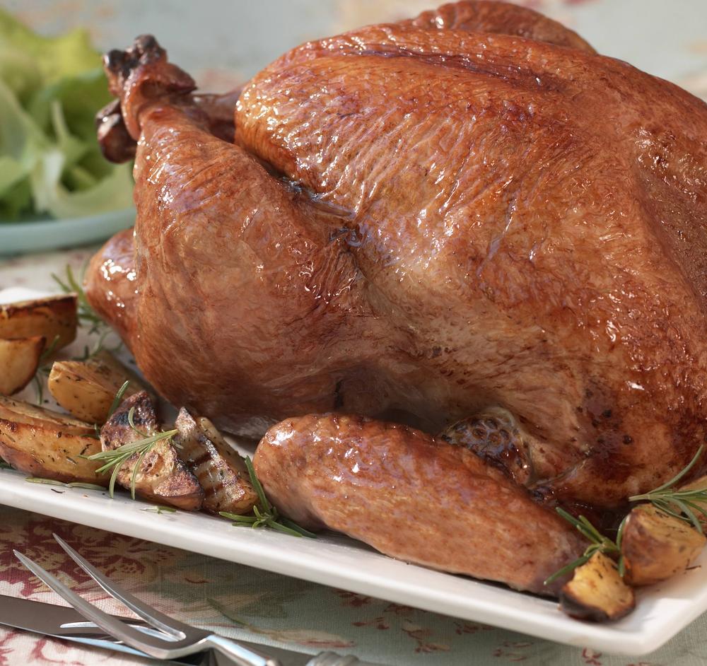 Grill Roasted Turkey (From &quot;Stonewall Kitchen: Grilling,&quot; Chronicle Books)