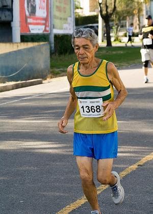 A 10K runner in Brazil