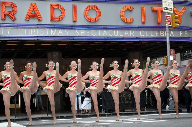 The Rockettes perform in New York City. (AP)