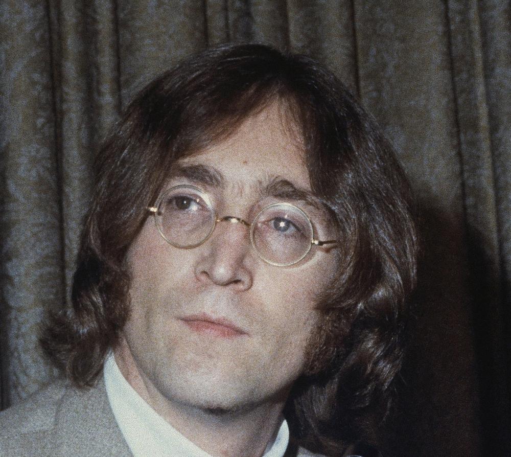 Singer John Lennon shown at a news conference in this undated photo. (AP)