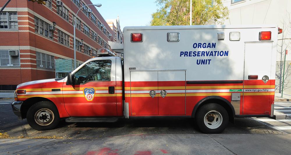 New York City's Organ Preservation Unit truck. (AP/Fire Department of New York)