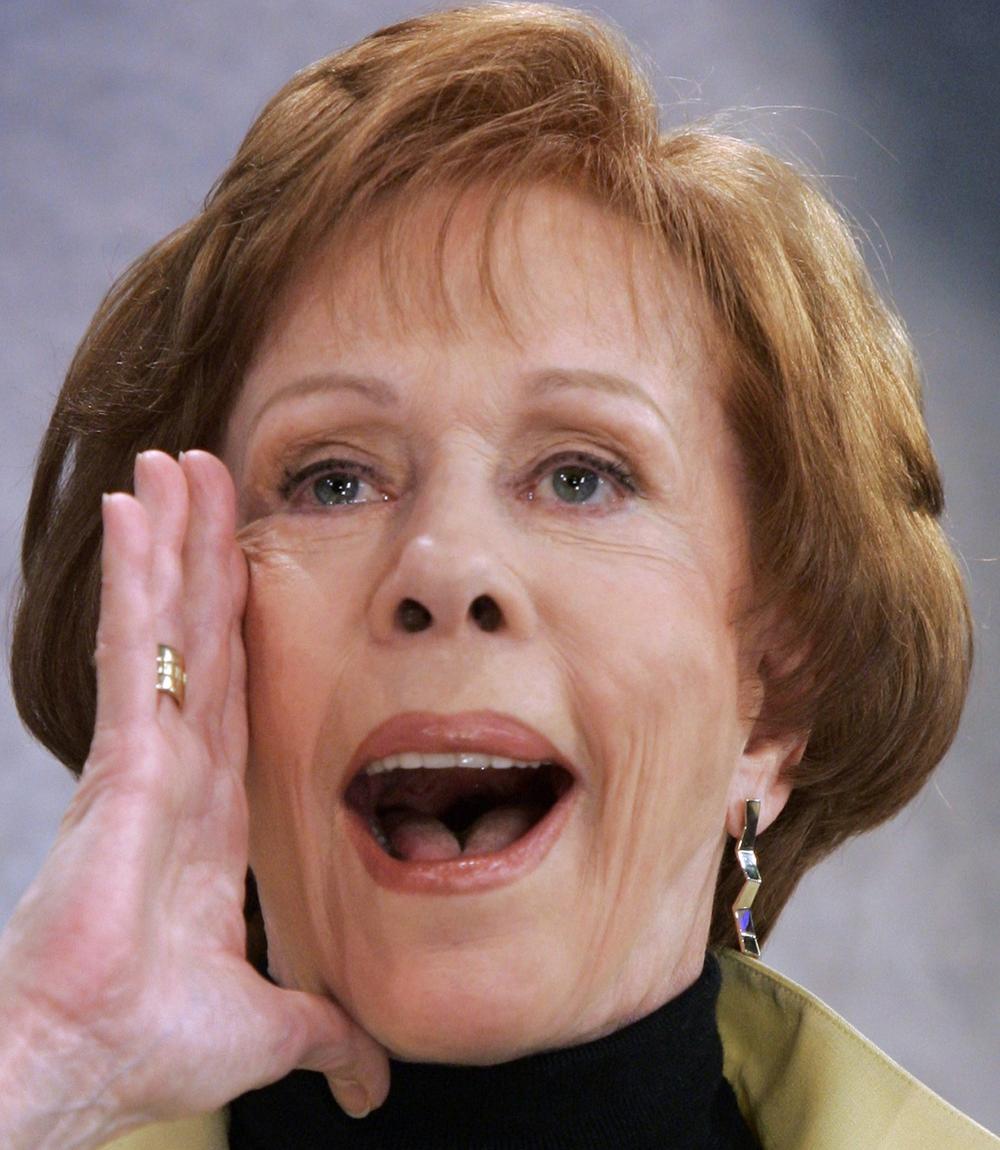 Actress and comedienne Carol Burnett performs her famous Tarzan yell during her appearance on the NBC &quot;Today&quot; television program, in New York. (AP)