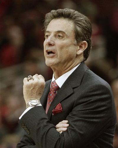 One problem Louisville needs to resolve to bring in an NBA franchise is how to share the KFC Yum! Center with Rick Pitino and the University of Louisville basketball program. (AP Photo)