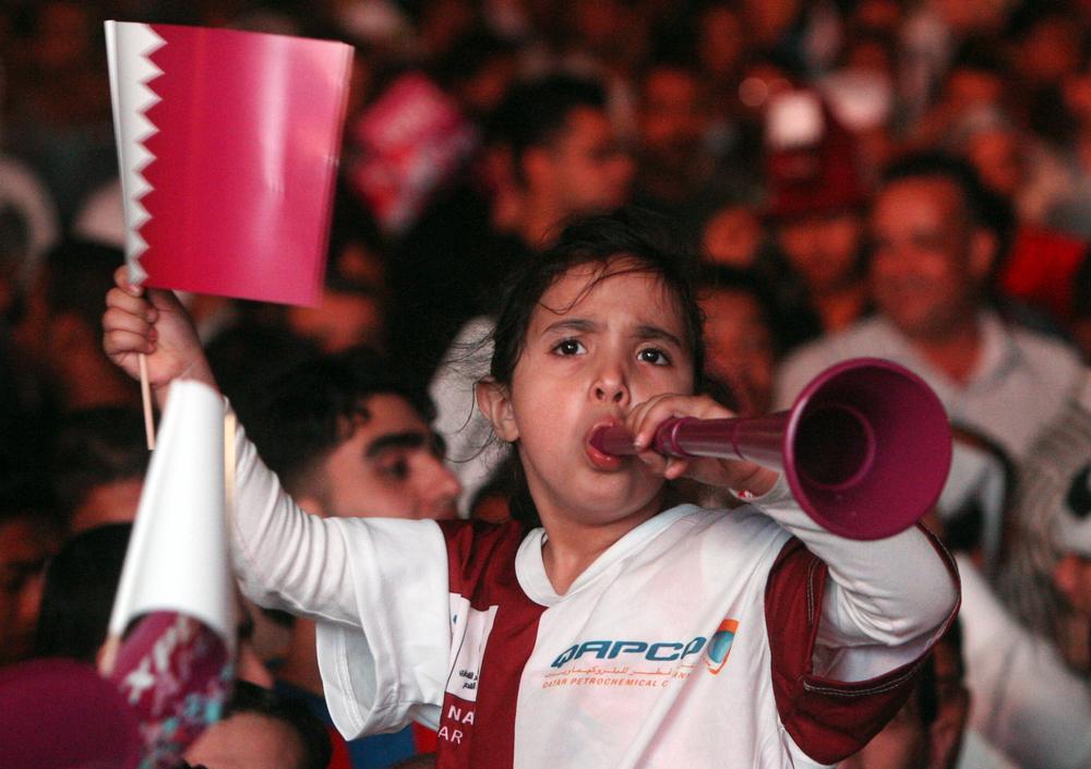 Soccer fans in Qatar&#039;s capital city, Doha, were ecstatic after the tiny Gulf state was chosen to host the 2022 World Cup, but there was great disappointment in the US, Australia, and England. Qatar will be the first Arab or Middle Eastern country to host the event. (AP Photo)
