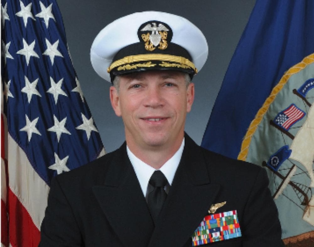 An official portrait of Navy Capt. Owen Honors. (AP/US Navy)