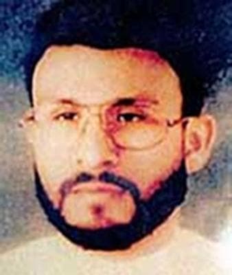 Abu Zubaydah, one of the many terrorism suspects held without charges in the Guantanamo Bay detention center.  (AP/U.S. Central Command, File)