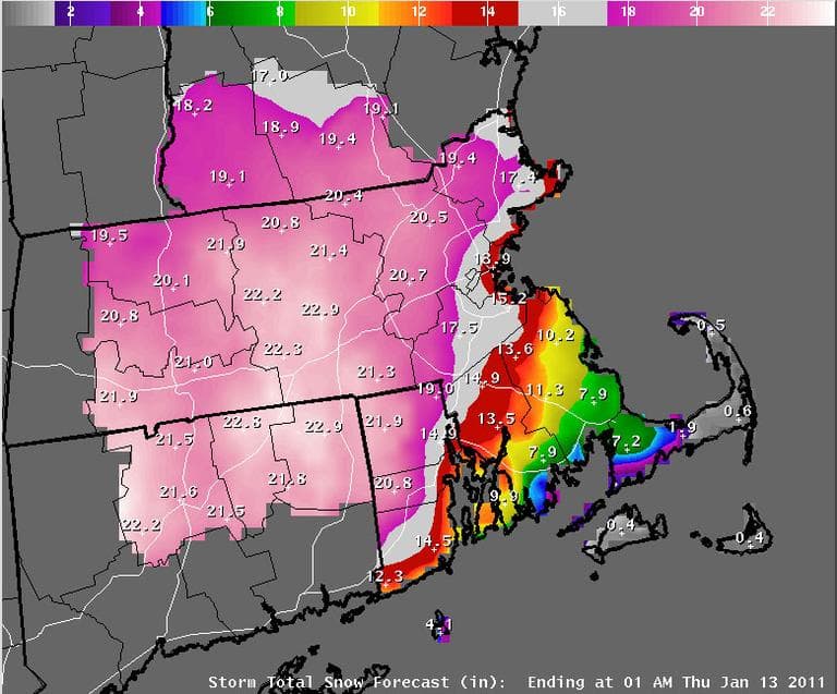 Click to enlarge snow totals (National Weather Service)