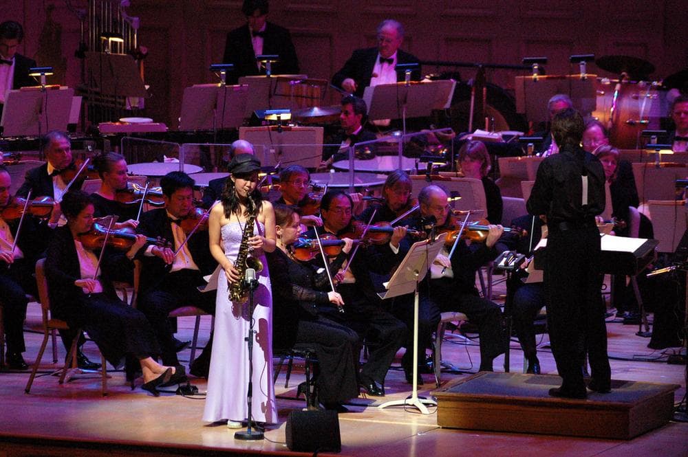 Grace Kelly performs with the Boston Pops, June 1, 2007. (Rich Moffitt/Flickr)